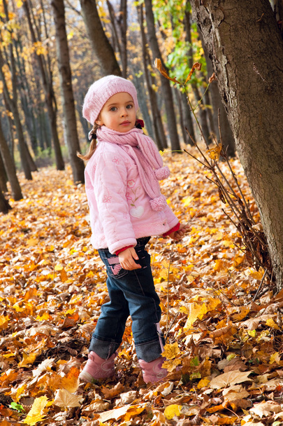 Little girl in park - Foto, Bild