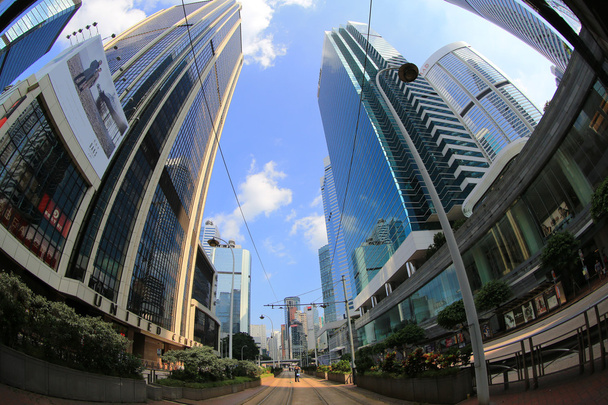 Moderne Bürogebäude im Zentrum Hongkongs - Foto, Bild