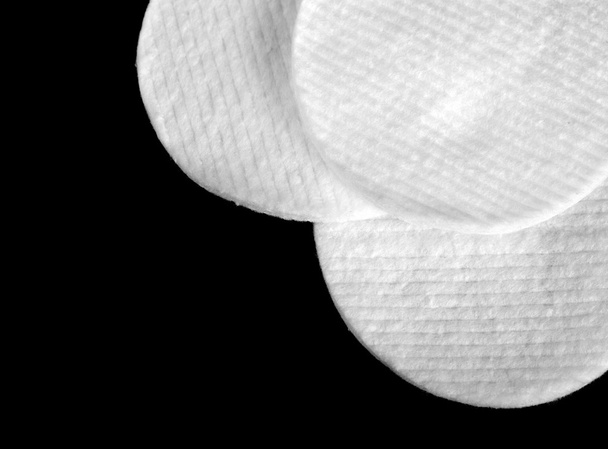 Discos de algodão higiénico
 - Foto, Imagem