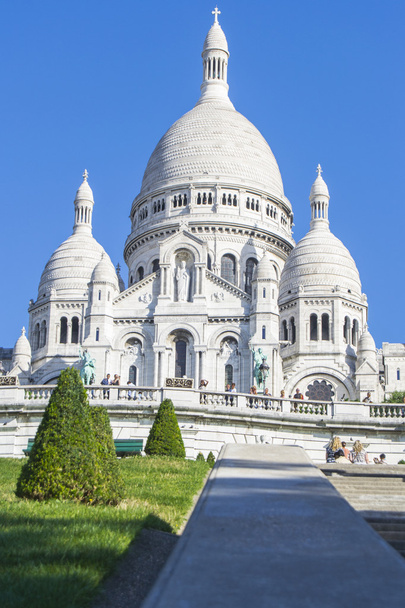 Βασιλική Sacre Coeur στην Μονμάρτη, Παρίσι, Γαλλία - Φωτογραφία, εικόνα
