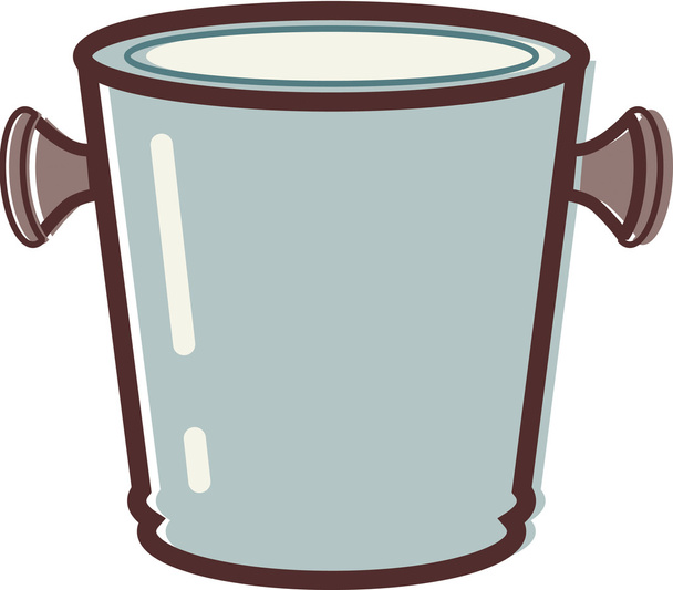 Illustration of an ice bucket - Photo, Image