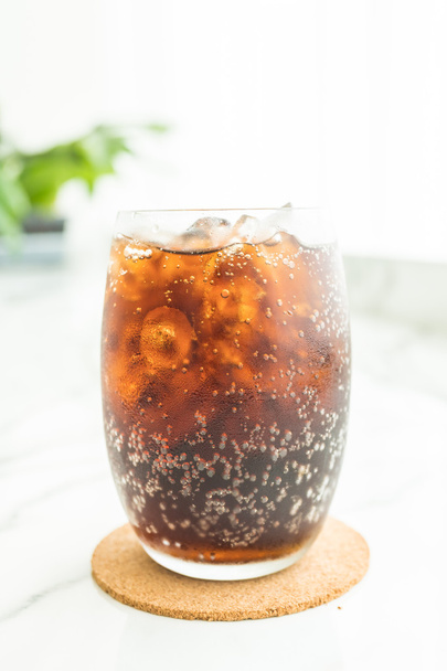 Mrożona cola szkła - Zdjęcie, obraz