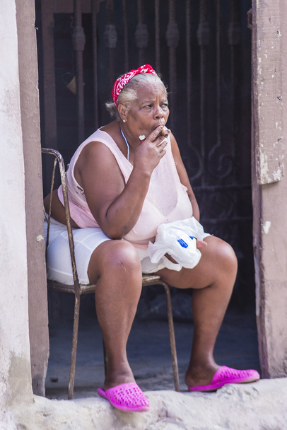 Portrait of a Cuban woman - Foto, afbeelding