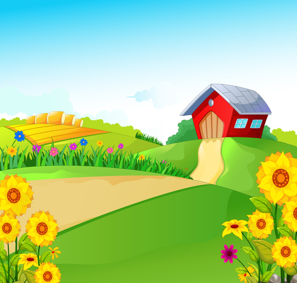 beauty farm con sfondo paesaggio
 - Foto, immagini
