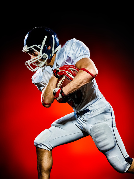american football player man isolated - Photo, Image