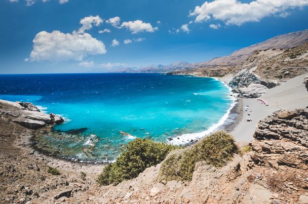 Пляж Агиос Павлос на острове Крит, Греция
.  - Фото, изображение