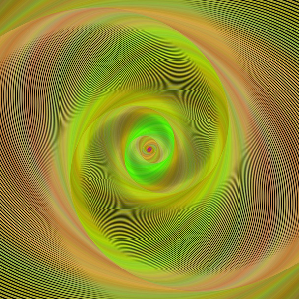 abstrakte Spirale fraktalen Hintergrund - Vektor, Bild