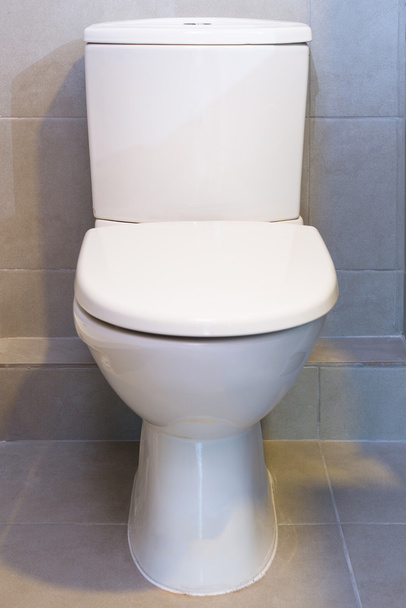 A white toilet - Foto, Imagem