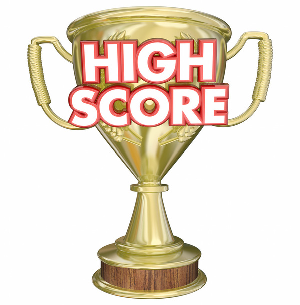 Hoge Score trofee-Award  - Foto, afbeelding