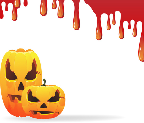 Bloody halloween background - Vector, afbeelding
