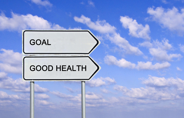Знак хорошего здоровья и цели
 - Фото, изображение