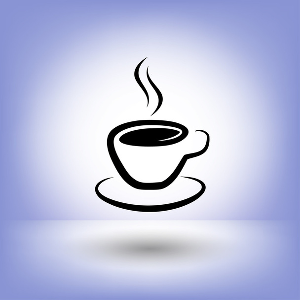 Pictograph of cup for design.  - Vector, imagen