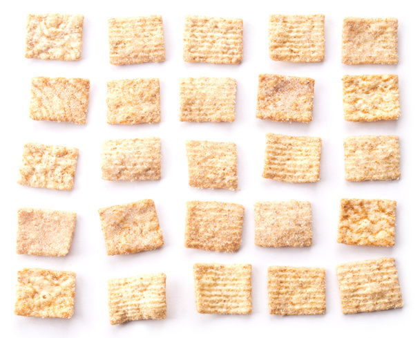 square biscuits. The square is made from sweet cookies. - Photo, Image