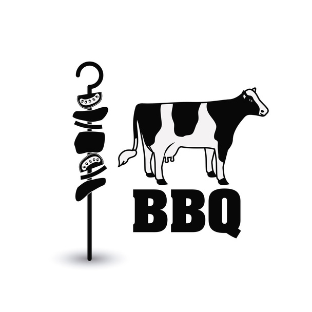 Conception de menu Bbq et grill
 - Vecteur, image