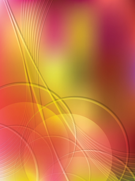 Background with abstract shapes in vector. - Vector, Image