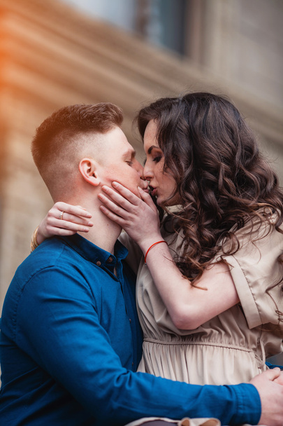 couple in love on spring - Photo, Image