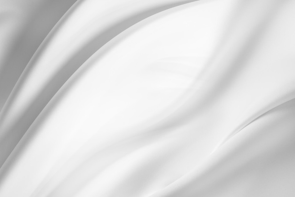 witte zijde stof - Foto, afbeelding