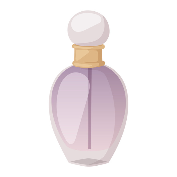 Parfüm şişesi vektör şablonu - Vektör, Görsel