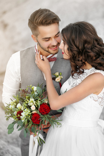 nevěsty a ženicha na svatební den - Fotografie, Obrázek