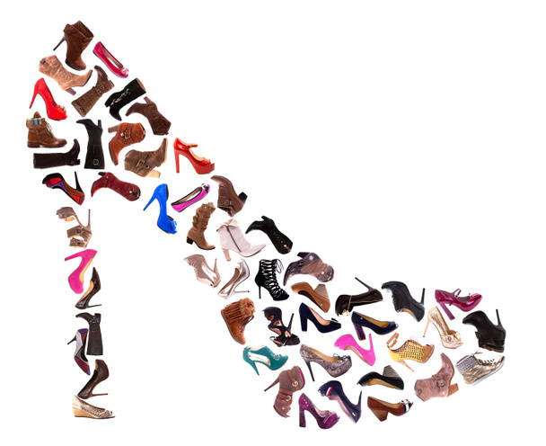 Ladies Shoes Collage - Photo, Image