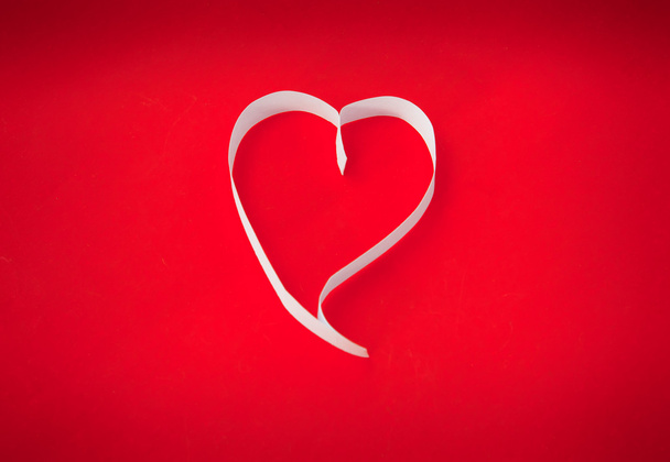 Paper heart valentine - Foto, Imagem