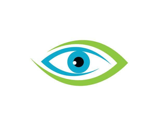Symbol i logo do pielęgnacji oczu - Wektor, obraz