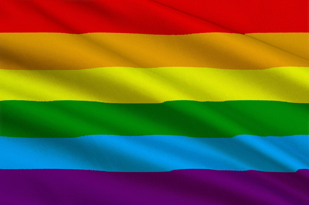 Arco Iris Gay y LGBT Bandera
 - Foto, imagen