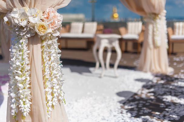 wedding decoration with flowers - Photo, Image