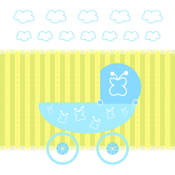 Baby card - Vector, Image