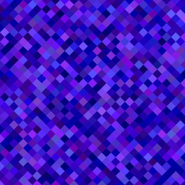 Dark blue square pattern background design - Vector, Image