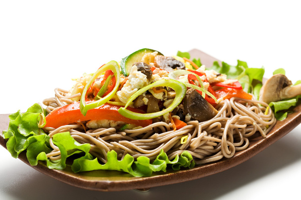 Noodles with Vegetables - Foto, Imagem
