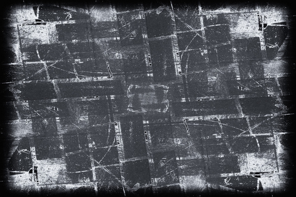 Μαύρο και άσπρο μονόχρωμο παλιό grunge vintage ξεπερασμένο φόντο αφηρημένη υφή αντίκα με ρετρό μοτίβο - Φωτογραφία, εικόνα