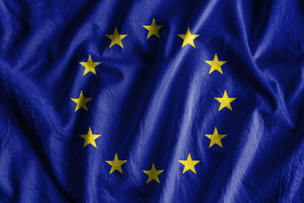 欧州連合の旗 - 写真・画像