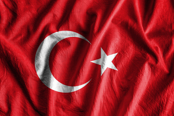 Vlag van Turkije - Foto, afbeelding