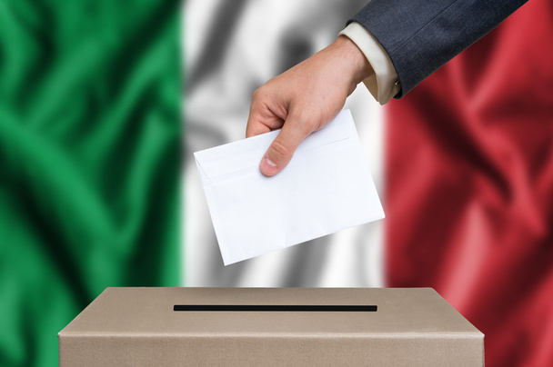 Election in Italy - voting at the ballot box - Photo, Image