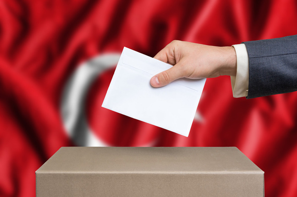 Eleição na Turquia - votação na urna
 - Foto, Imagem