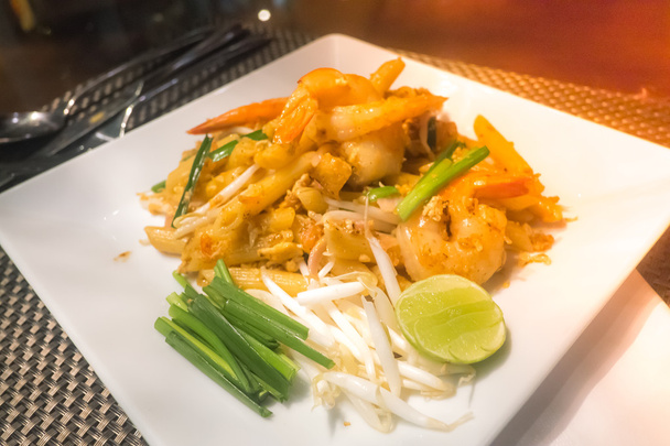 Shrimps Pad Thai, Thailands Nationalgerichte - Foto, Bild