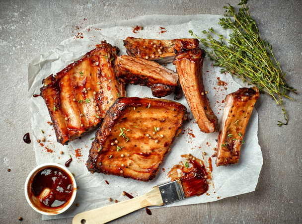 grilled pork ribs - Foto, Bild