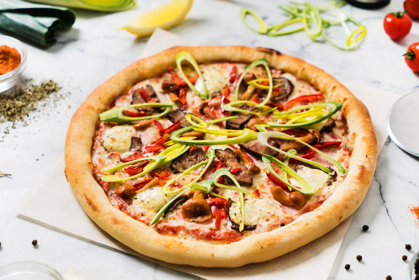 tasty italian pizza - Foto, immagini