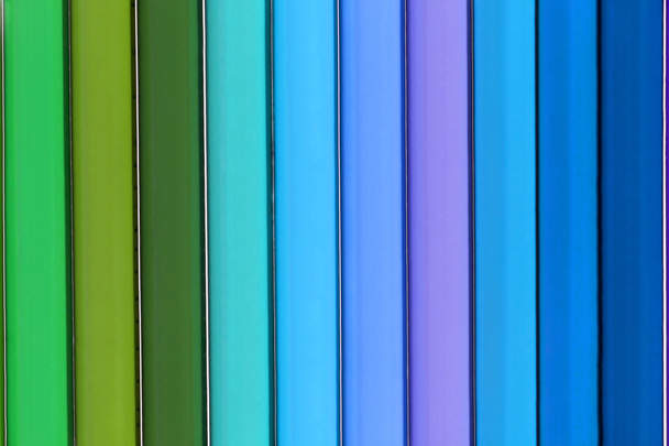 Fundo de lápis coloridos paralelos, close-up
 - Foto, Imagem
