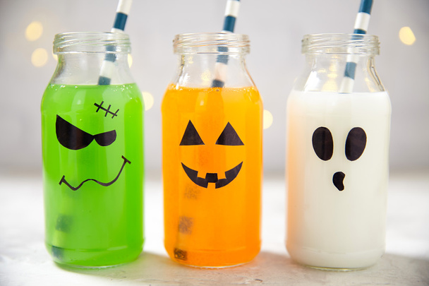 Cute Halloween drinks - Foto, Bild