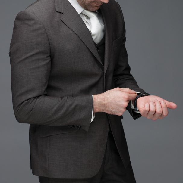 hombre de negocios en traje - Foto, imagen