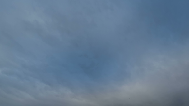 Clouds Moving in the Blue Sky - Footage, Video