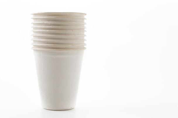 paper cup on white background - Фото, зображення