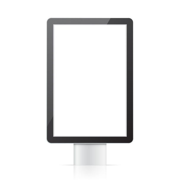 blank outdoor light box - Vector, Image