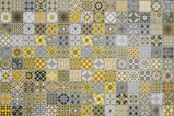Keramische tegels patronen uit Thailand - Foto, afbeelding
