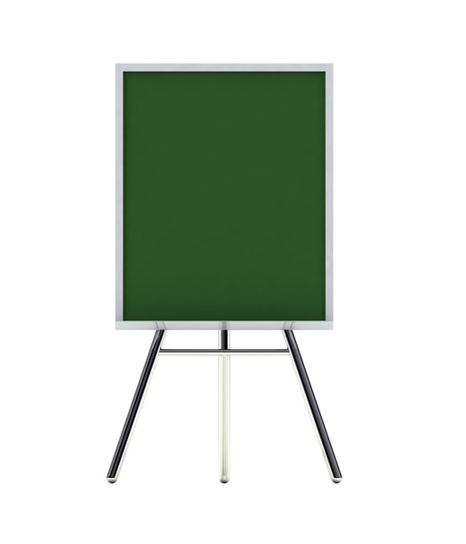 Empty isolated school or office tripod board - Photo, Image