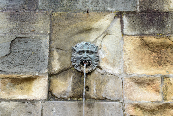 staré italské fontána - Fotografie, Obrázek