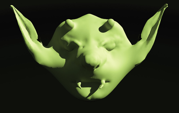 3D-mallinnus muotokuva hirviö
 - Valokuva, kuva