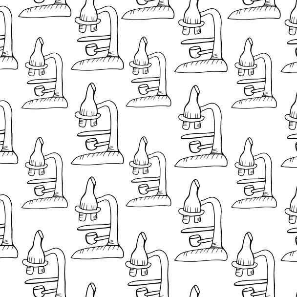 microscope tool background - Vector, Image